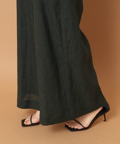 DRESSTERIOR(ドレステリア)の「◆TICCA(ティッカ)リネンコンビネゾン(サロペット/オーバーオール・レディース・カーキ・00)」の11枚目の写真
