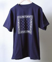 coen | 【smart 2015年 7月号掲載】USAコットンプリントTバンダナ(Tシャツ/カットソー)