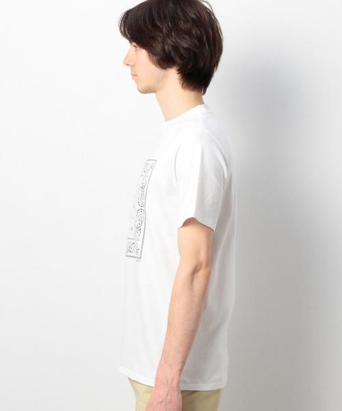 coen(コーエン)の「【smart 2015年 7月号掲載】USAコットンプリントTバンダナ(Tシャツ/カットソー・メンズ・ホワイト/ネイビー・X-LARGE/MEDIUM/LARGE/SMALL)」の9枚目の写真