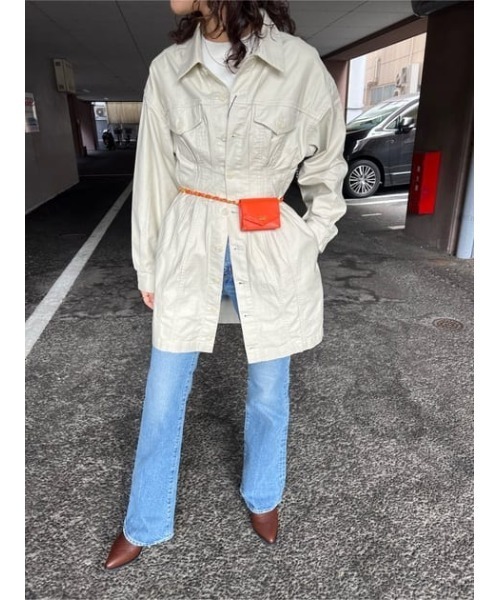 MOUSSY（マウジー）の「CHAIN BELT MINI バッグ（ショルダーバッグ・レディース・グリーン/ベージュ/ブラック/オレンジ・FREE）」の13枚目の写真