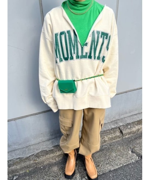 MOUSSY（マウジー）の「CHAIN BELT MINI バッグ（ショルダーバッグ・レディース・グリーン/ベージュ/ブラック/オレンジ・FREE）」の21枚目の写真