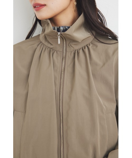 rienda（リエンダ）の「フリルショルダー2WAYブルゾン（ブルゾン・レディース・カーキ/アイボリー/ブラック・FREE）」の18枚目の写真