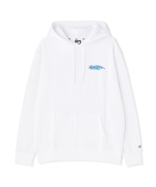 NEW ERA(ニューエラ)の「【×NEW ERA/ニューエラ】2023SS スウェット プルオーバー フーディ / SWEAT PULL OVER HOODIE / アヴィレックス/ AVIREX(パーカー・メンズ・ブラック/ホワイト・MEDIUM/LARGE/X-LARGE)」の5枚目の写真