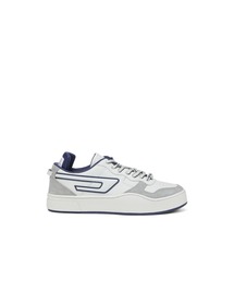 DIESEL | メンズ レザー スウェード ローカットスニーカー(スニーカー)