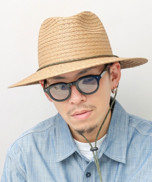 goa ゴア　ペーパーハット　新品未使用 ハット レディース 春夏 メッシュ 麦わら帽子 メンズ 中折れ