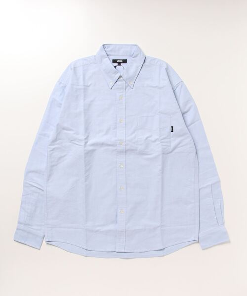 VANS（バンズ）の「VANS ヴァンズ M B.D.WIDE L SHT ロングスリーブ 123R1070101 SAX（Tシャツ/カットソー・メンズ・ブルー・SMALL/MEDIUM/LARGE/X-LARGE）」の2枚目の写真