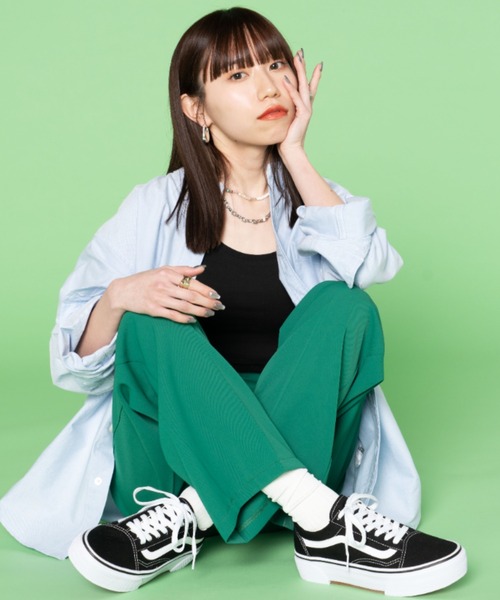 VANS（バンズ）の「VANS ヴァンズ M B.D.WIDE L SHT ロングスリーブ 123R1070101 SAX（Tシャツ/カットソー・メンズ・ブルー・SMALL/MEDIUM/LARGE/X-LARGE）」の4枚目の写真