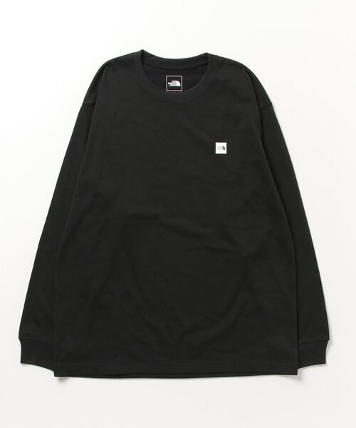 THE NORTH FACE(ザノースフェイス)の「ザ ノース フェイス THE NORTH FACE L/S Small Box Logo Tee_ロングスリーブスモールボックスロゴティー(Tシャツ/カットソー・メンズ・ネイビー/ブラック/グリーン/ホワイト・LL/M/L/S)」の2枚目の写真