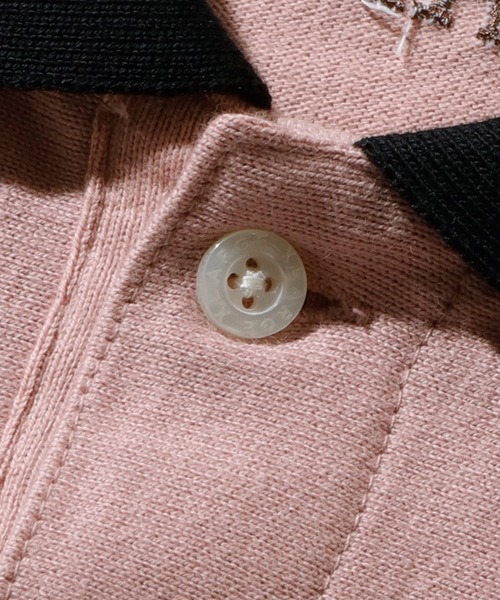 XLARGE（エクストララージ）の「JACQUARD KNIT POLO SHIRT（ポロシャツ・メンズ・ブラック/ライトピンク/ベージュ・S/M/L/XL）」の12枚目の写真