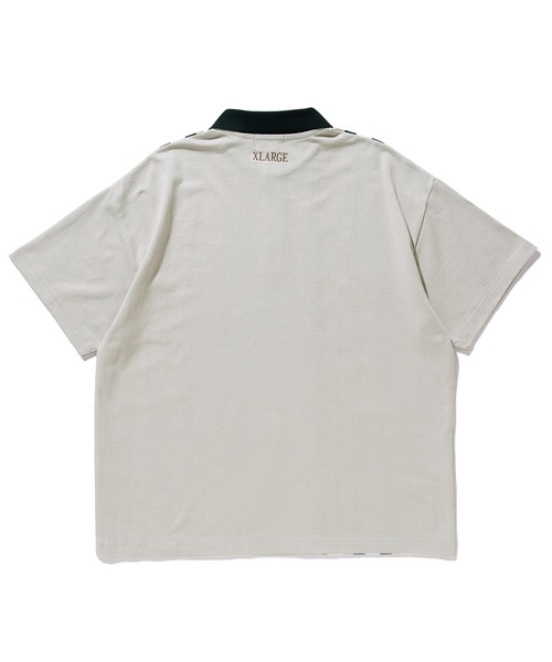 XLARGE（エクストララージ）の「JACQUARD KNIT POLO SHIRT（ポロシャツ・メンズ・ブラック/ライトピンク/ベージュ・S/M/L/XL）」の10枚目の写真