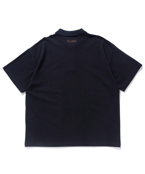 XLARGE（エクストララージ）の「JACQUARD KNIT POLO SHIRT（ポロシャツ・メンズ・ブラック/ライトピンク/ベージュ・S/M/L/XL）」の11枚目の写真