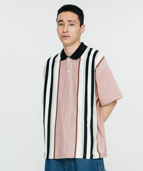 XLARGE（エクストララージ）の「JACQUARD KNIT POLO SHIRT（ポロシャツ・メンズ・ブラック/ライトピンク/ベージュ・S/M/L/XL）」の16枚目の写真