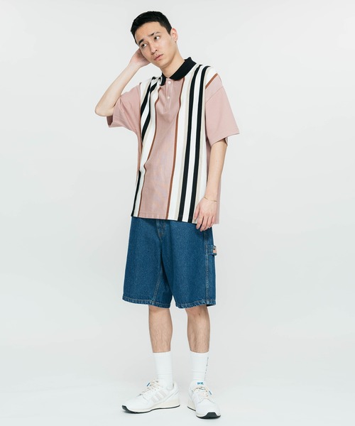XLARGE（エクストララージ）の「JACQUARD KNIT POLO SHIRT（ポロシャツ・メンズ・ブラック/ライトピンク/ベージュ・S/M/L/XL）」の15枚目の写真
