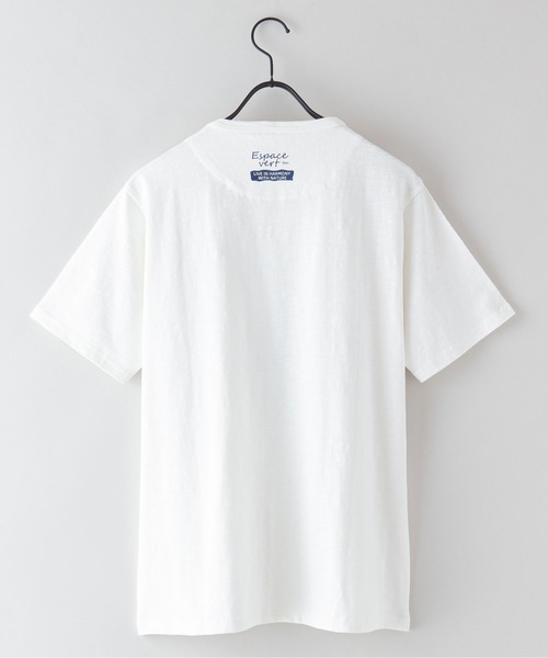 Blue Standard （ブルースタンダード）の「【BLUE STANDARD/ブルースタンダード】別注　ペンギンプリントTシャツ  スラブ　さらさら（Tシャツ/カットソー・メンズ・その他/その他2/その他1/その他4/その他3・MEDIUM/X-LARGE/SMALL/LARGE）」の15枚目の写真