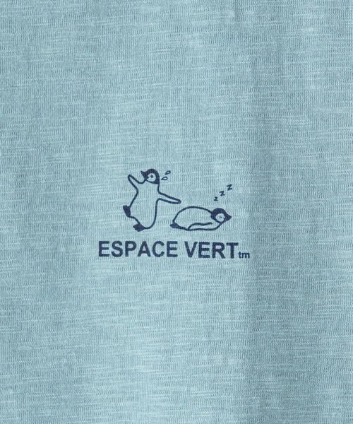 Blue Standard （ブルースタンダード）の「【BLUE STANDARD/ブルースタンダード】別注　ペンギンプリントTシャツ  スラブ　さらさら（Tシャツ/カットソー・メンズ・その他/その他2/その他1/その他4/その他3・MEDIUM/X-LARGE/SMALL/LARGE）」の21枚目の写真