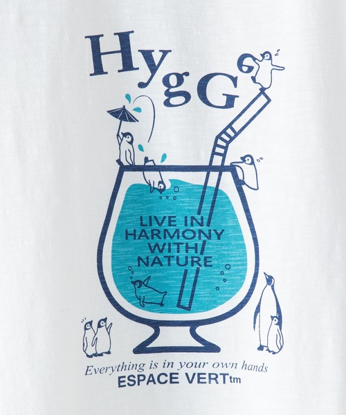 Blue Standard （ブルースタンダード）の「【BLUE STANDARD/ブルースタンダード】別注　ペンギンプリントTシャツ  スラブ　さらさら（Tシャツ/カットソー・メンズ・その他/その他2/その他1/その他4/その他3・MEDIUM/X-LARGE/SMALL/LARGE）」の8枚目の写真