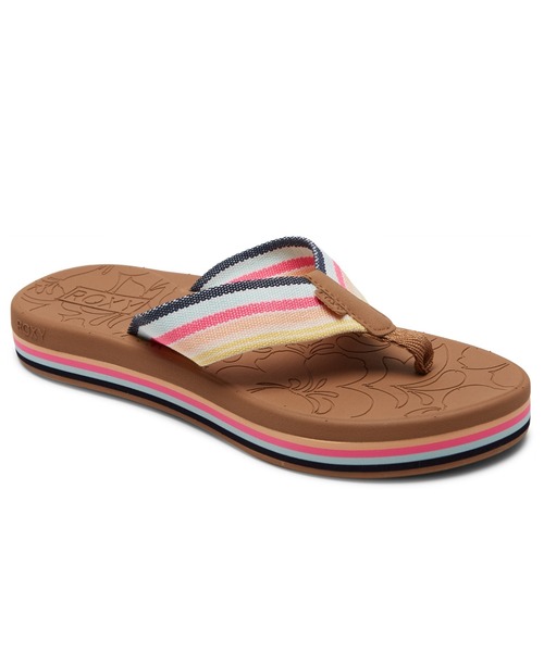 ROXY（ロキシー）の「COLBEE HI/ロキシービーサン(ビーチサンダル)（サンダル・レディース・ナチュラル/ネイビー/ホワイト・23cm/24cm/25cm）」の3枚目の写真