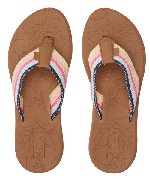 ROXY（ロキシー）の「COLBEE HI/ロキシービーサン(ビーチサンダル)（サンダル・レディース・ナチュラル/ネイビー/ホワイト・23cm/24cm/25cm）」の10枚目の写真