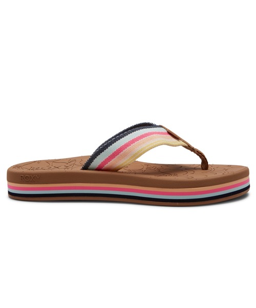 ROXY（ロキシー）の「COLBEE HI/ロキシービーサン(ビーチサンダル)（サンダル・レディース・ナチュラル/ネイビー/ホワイト・23cm/24cm/25cm）」の9枚目の写真