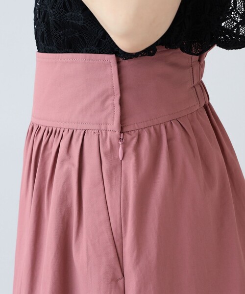 Ray BEAMS(レイビームス)の「Ray BEAMS / ラウンド ギャザー フレア スカート(スカート・レディース・グレー/ピンク・0/1)」の16枚目の写真