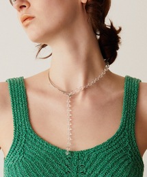 GOLDY | クリア ボール ネックカフ(ネックレス)