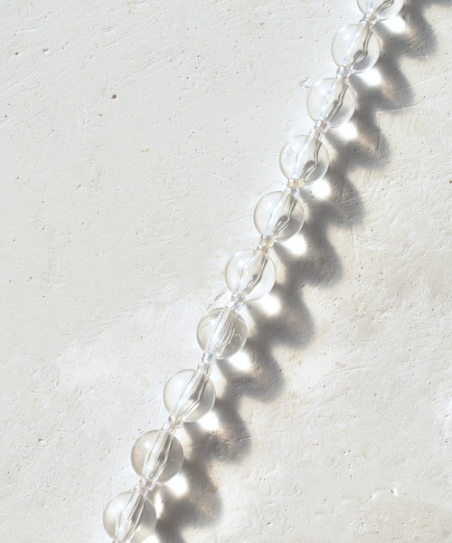 GOLDY（ゴールディ）の「クリア ボール ネックカフ（ネックレス・レディース・シルバー/ゴールド・FREE）」の6枚目の写真