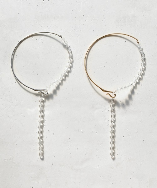 GOLDY（ゴールディ）の「クリア ボール ネックカフ（ネックレス・レディース・シルバー/ゴールド・FREE）」の9枚目の写真