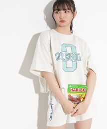 ◆【Champion/チャンピオン】コラボ 短丈Tシャツ