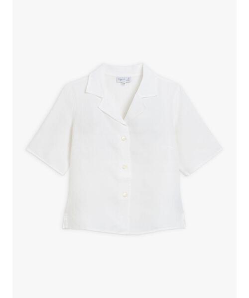agnes b.（アニエスベー）の「UAF9 CHEMISE リネンブラウス（シャツ 