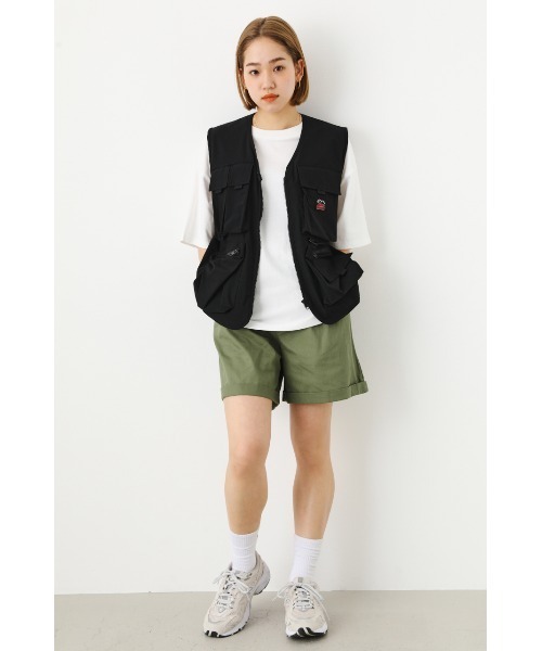 RODEO CROWNS WIDE BOWL（ロデオクラウンズワイドボウル）の「O/D アクティブベスト（ベスト・レディース・カーキ/ブラック・FREE）」の3枚目の写真