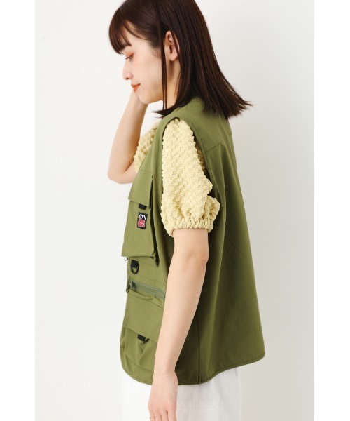 RODEO CROWNS WIDE BOWL（ロデオクラウンズワイドボウル）の「O/D アクティブベスト（ベスト・レディース・カーキ/ブラック・FREE）」の13枚目の写真