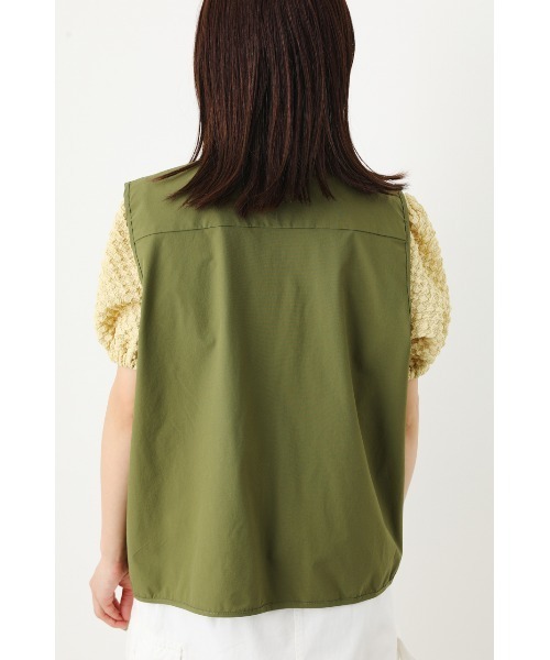 RODEO CROWNS WIDE BOWL（ロデオクラウンズワイドボウル）の「O/D アクティブベスト（ベスト・レディース・カーキ/ブラック・FREE）」の14枚目の写真