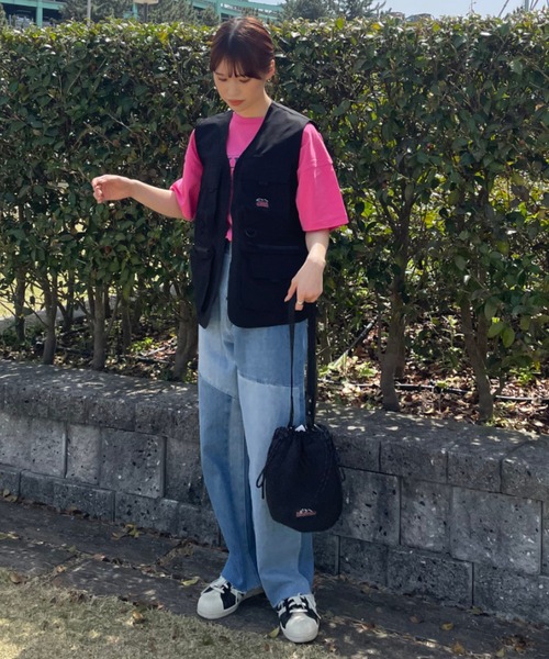 RODEO CROWNS WIDE BOWL（ロデオクラウンズワイドボウル）の「O/D アクティブベスト（ベスト・レディース・カーキ/ブラック・FREE）」の18枚目の写真