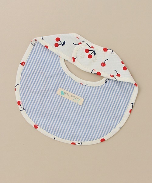 baby cheer（ベイビーチアー）の「さくらんぼスタイ（スタイ/よだれかけ・キッズ・レッド・FREE）」の3枚目の写真