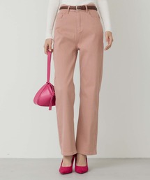 Edit Sheen（エディットシーン）の「ミラクルストレッチカラーツイルストレートパンツ（デニムパンツ）」