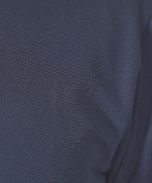 ABAHOUSE GRAY(アバハウスグレイ)の「【マイクロ鹿の子】シルケット Vネック Tシャツ(Tシャツ/カットソー・メンズ・ブルー/グリーン/ネイビー/ブラック/ホワイト/グレイッシュベージュ・46/48/50)」の22枚目の写真