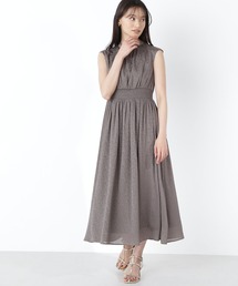 NATURAL BEAUTY BASIC | ◇楊柳ジャガードシャーリングワンピース(ワンピース)