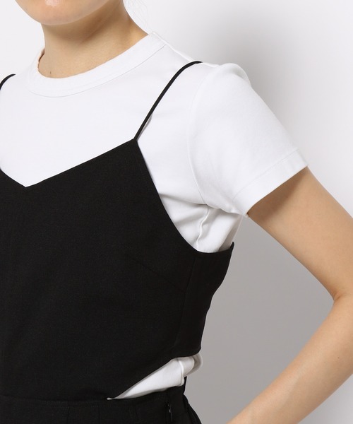 PAGEBOY(ページボーイ)の「カットアウトサロペット(サロペット/オーバーオール・レディース・チャコールグレー/ブラック/アイボリー・FREE)」の20枚目の写真