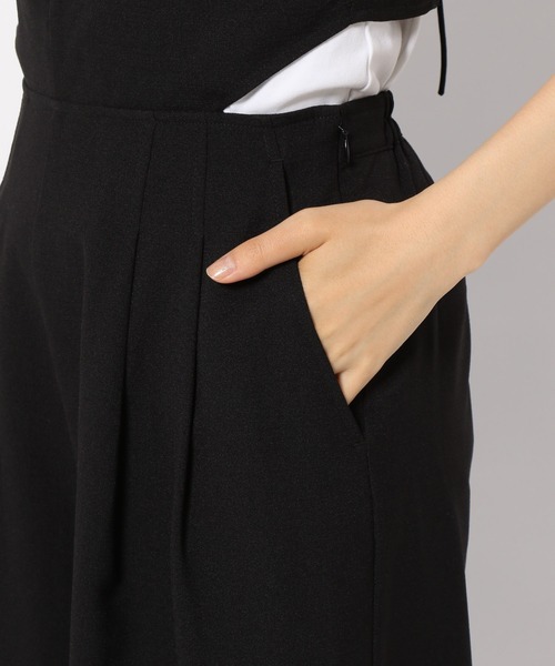 PAGEBOY(ページボーイ)の「カットアウトサロペット(サロペット/オーバーオール・レディース・チャコールグレー/ブラック/アイボリー・FREE)」の13枚目の写真