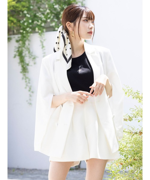 DURAS（デュラス）の「タックショートパンツ（その他パンツ・レディース・ホワイト/パープル/ブラック・MEDIUM/SMALL）」の20枚目の写真