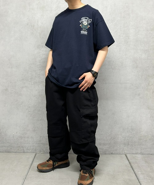 WHO'S WHO gallery(フーズフーギャラリー)の「COOPER FACTビリヤードフォトビッグTEE(Tシャツ/カットソー・レディース・ブラック/ホワイト/ベージュ/ネイビー/チャコールグレー・FREE)」の20枚目の写真