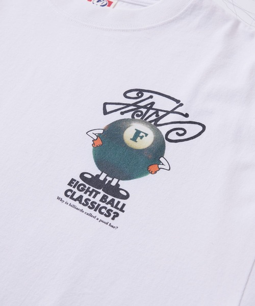 WHO'S WHO gallery(フーズフーギャラリー)の「COOPER FACTビリヤードフォトビッグTEE(Tシャツ/カットソー・レディース・ブラック/ホワイト/ベージュ/ネイビー/チャコールグレー・FREE)」の10枚目の写真