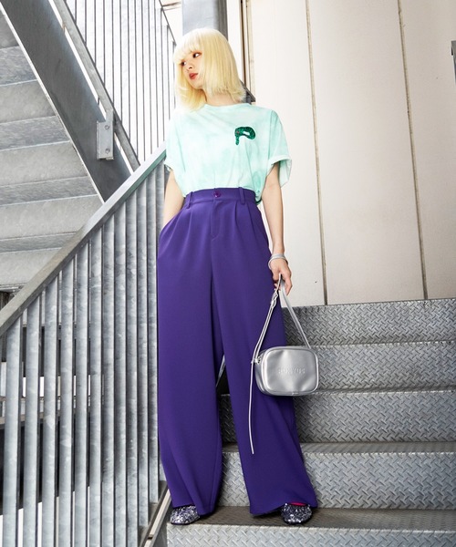 PUNYUS(プニュズ)の「ロゴカメラバッグ(ショルダーバッグ・レディース・ブラック/シルバー/ピンク/グリーン・FREE)」の15枚目の写真