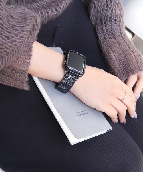 Urban Coral(アーバンコーラル)の「Apple Watch case / アップルウォッチ ケース ウォッチ マーブル カバー / Urban Coral(デジタル腕時計・レディース・ホワイト系その他/ブラウン系その他/ピンク系その他/クリーム/ブラック系その他/グレー系その他2/ローズ系1/ピンク系その他2/ベージュ系/ブラック系その他2/ホワイト系その他2・40mm/41mm/44mm/45mm/46/42mm)」の4枚目の写真