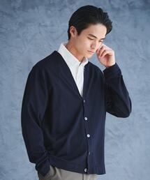 green label relaxing | DUADRY CLEAN バーズアイ カーディガン -吸水速乾・抗菌-(カーディガン/ボレロ)