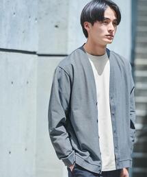 green label relaxing | DUADRY CLEAN バーズアイ カーディガン -吸水速乾・抗菌-(カーディガン/ボレロ)