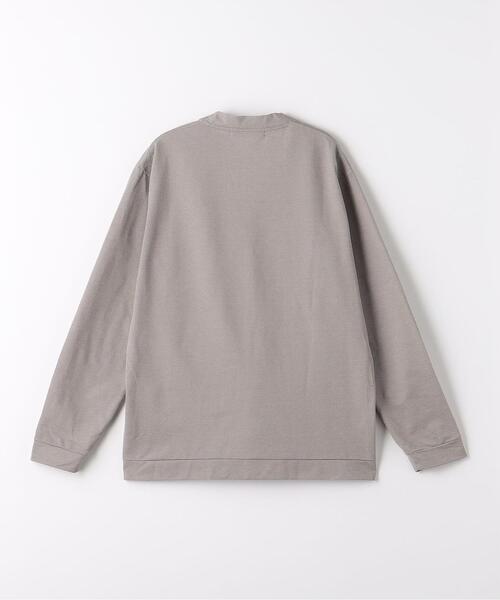 green label relaxing（グリーンレーベルリラクシング）の「DUADRY CLEAN バーズアイ カーディガン -吸水速乾・抗菌-（カーディガン/ボレロ・メンズ・ダークグレー/ベージュ/ネイビー・S/M/XL/L）」の22枚目の写真