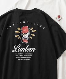 COLEMAN（コールマン）の「【Coleman/コールマン】Lantern Manイラスト ワンポイントロゴ＆ビッグバックプリント 半袖Tシャツ/ キャラクターTシャツ/ルーズシルエット（Tシャツ/カットソー・メンズ）」