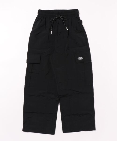 LOVETOXIC（ラブトキシック）の「【LTXC】接触冷感ナイロンカーゴパンツ（その他パンツ・キッズ・オフホワイト/ピンク/ライトカーキ/ブラック・M/L/S）」の6枚目の写真