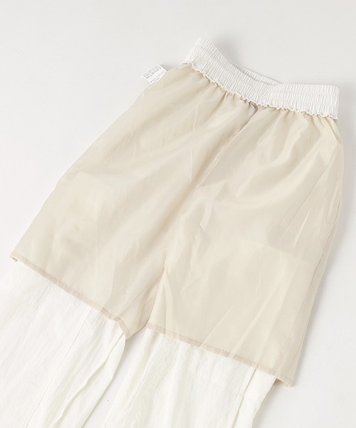 LOVETOXIC（ラブトキシック）の「【LTXC】接触冷感ナイロンカーゴパンツ（その他パンツ・キッズ・オフホワイト/ピンク/ライトカーキ/ブラック・M/L/S）」の18枚目の写真